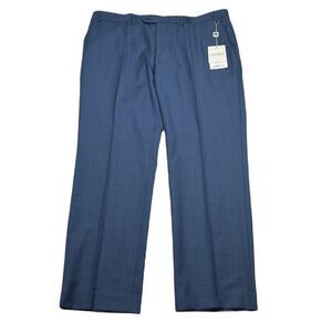 Lauren‎ Ralph Lauren Slim Fit Dress Pants Mens 40x30 Blue Ultraflex Wool $190